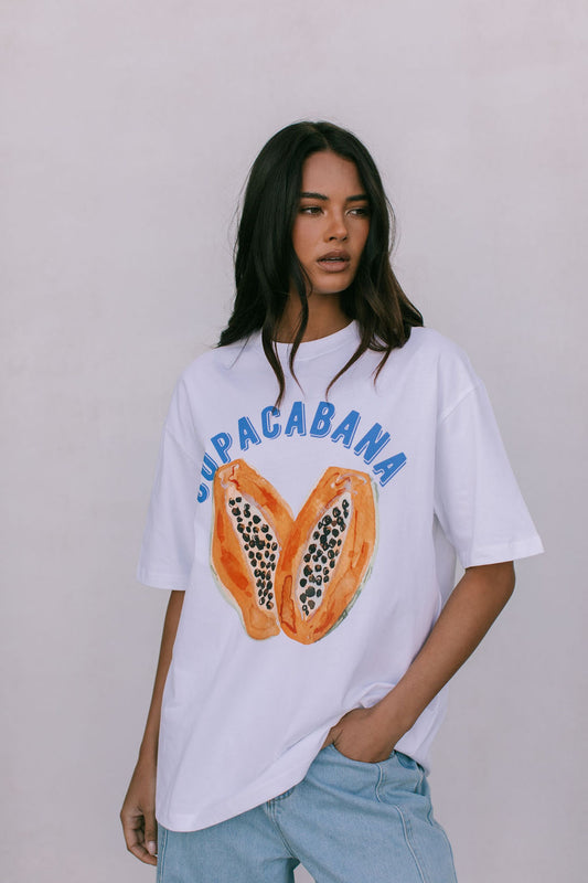 Copacabana Tee - White