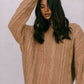Amalie Knit Jumper - Tan
