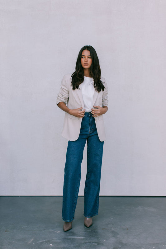 Quinsea Blazer - Bone