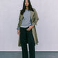 Zae Trench Coat - Khaki