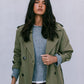 Zae Trench Coat - Khaki