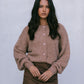 Basilio Mini Skirt - Chocolate Brown
