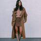 Sarah Trench Coat - Toffee Brown