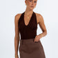 COMING SOON - Keisha Bodysuit - Chocolate Brown