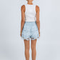 Yueli Short - Powder Blue Sicily Lace