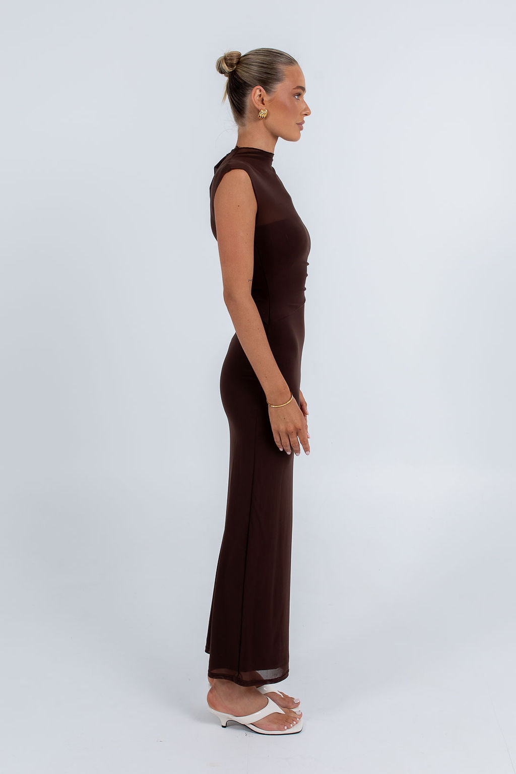 PRE ORDER Jaccie Maxi Dress Chocolate