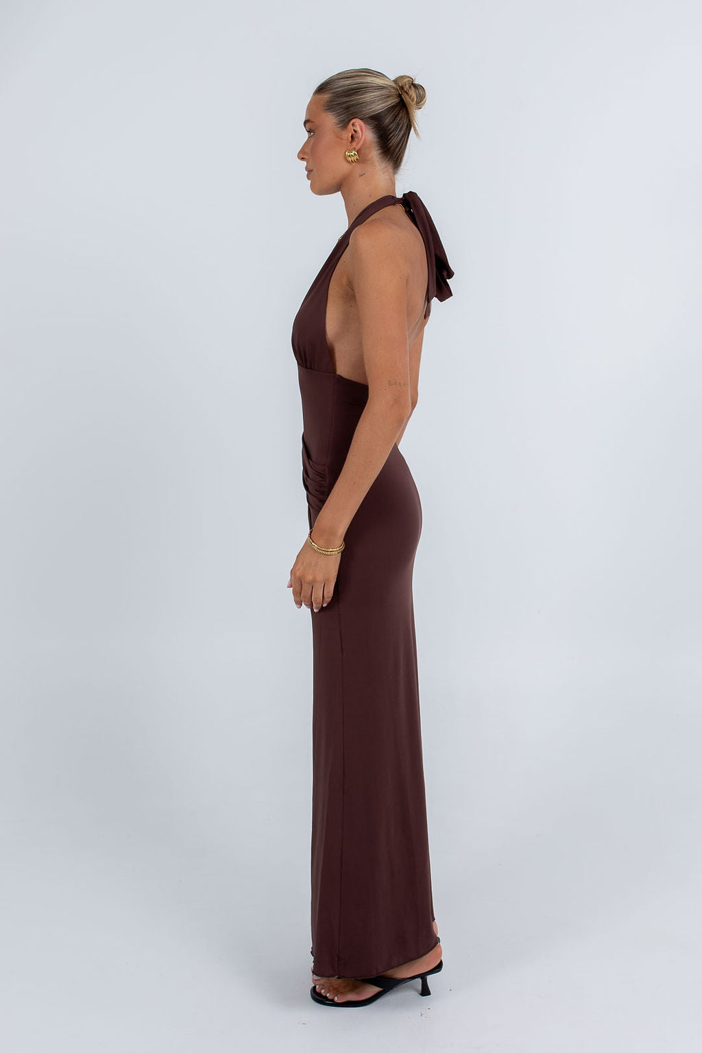 Chelsea Maxi Dress Chocolate