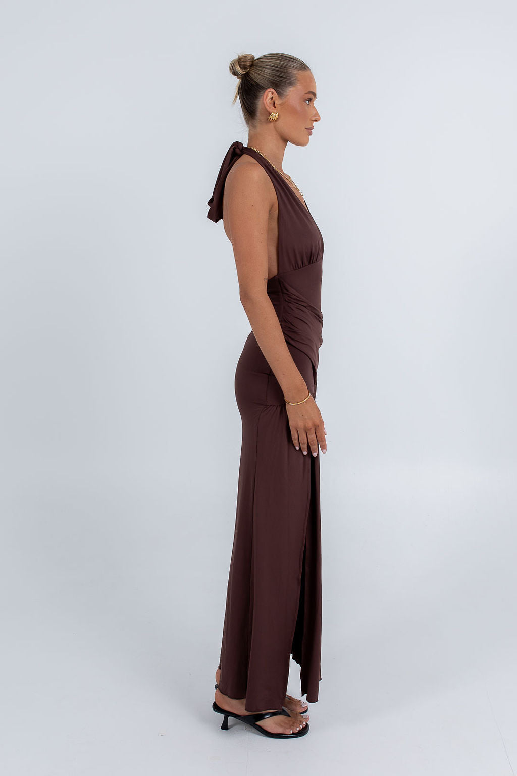 Chelsea Maxi Dress Chocolate
