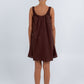 Drew Mini Dress Chocolate