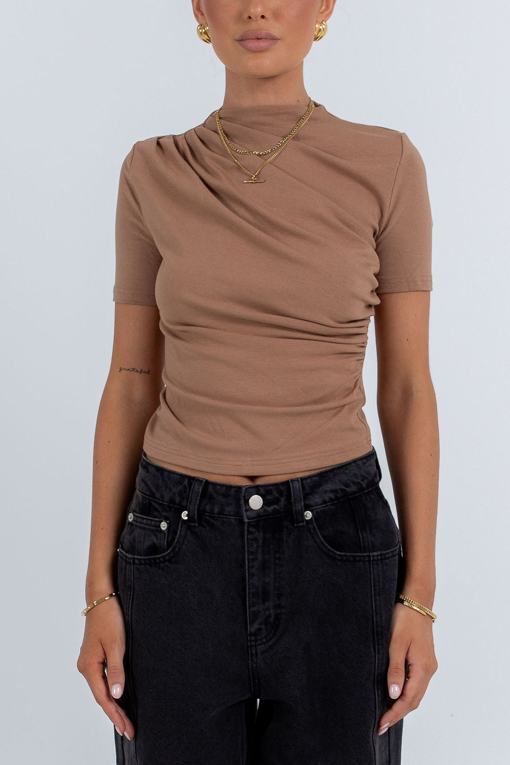 Trinity Top Mocha