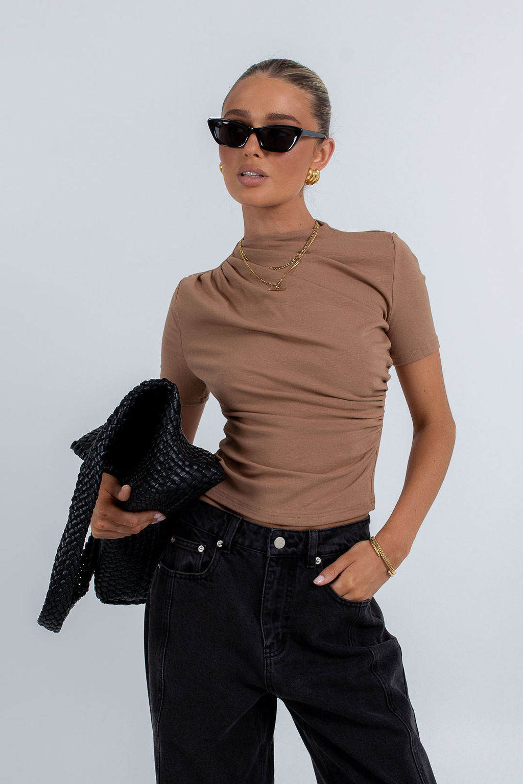 Trinity Top Mocha