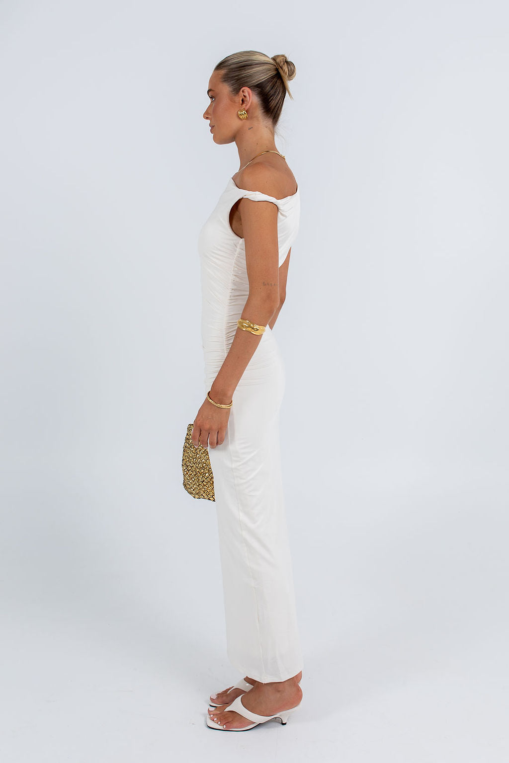 Brailee Maxi Dress - Cream