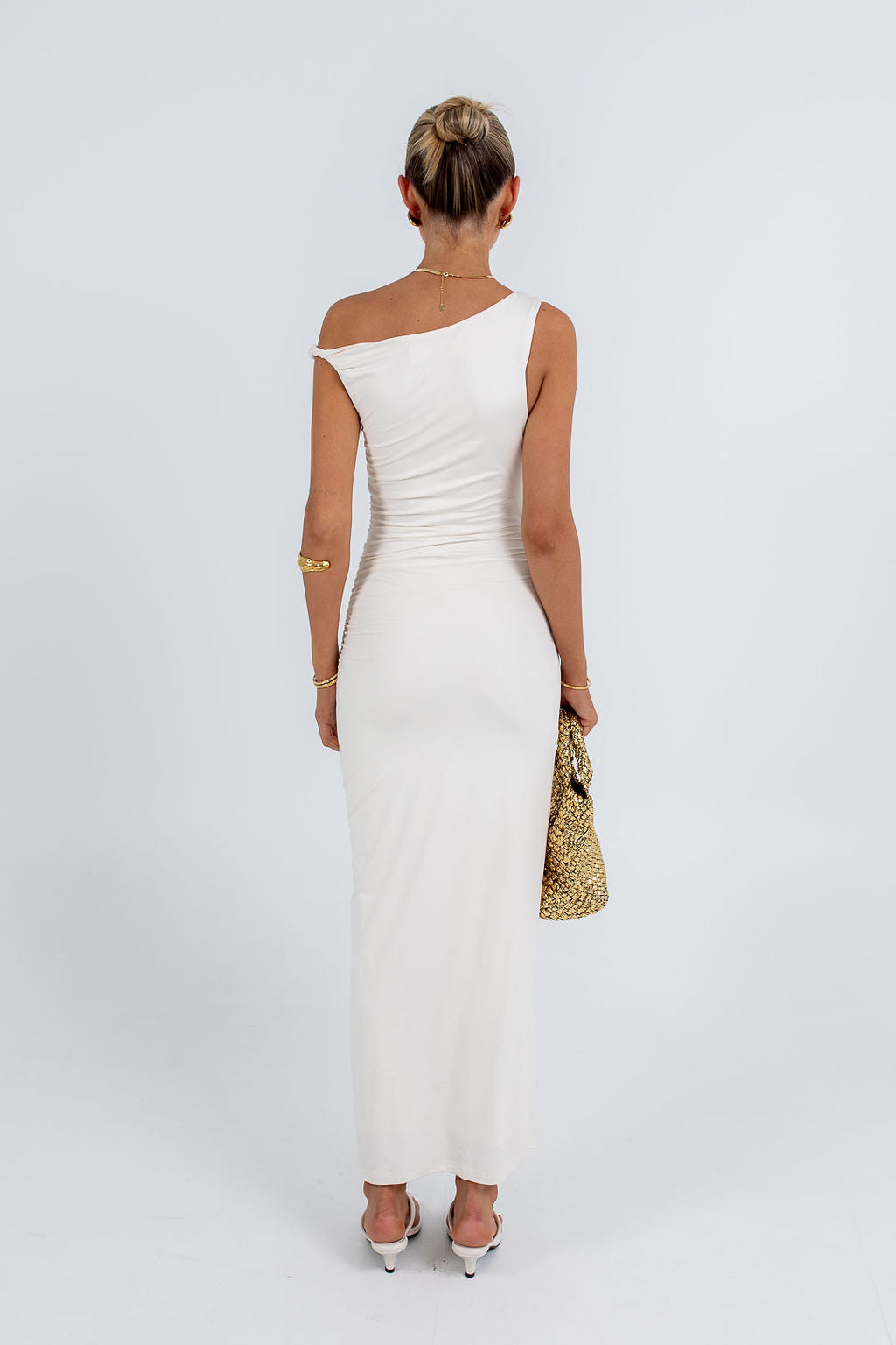 Brailee Maxi Dress - Cream