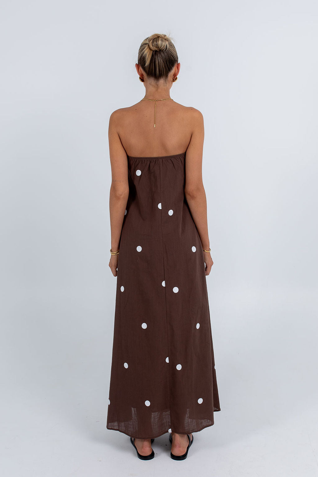 Quella Maxi Dress Chocolate