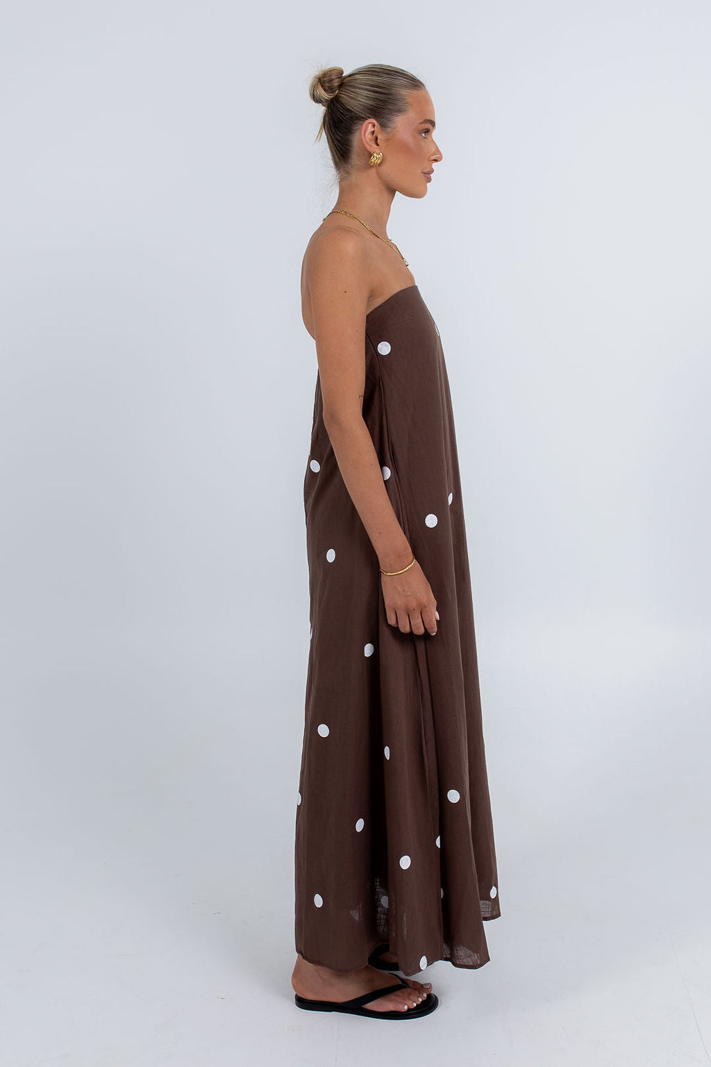 Quella Maxi Dress Chocolate