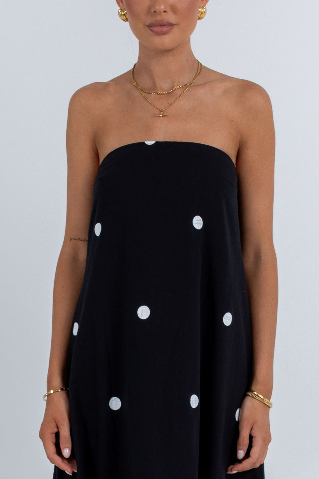 Quella Maxi Dress Polka Dot