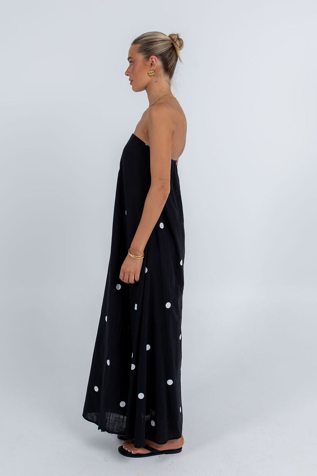 Quella Maxi Dress Polka Dot