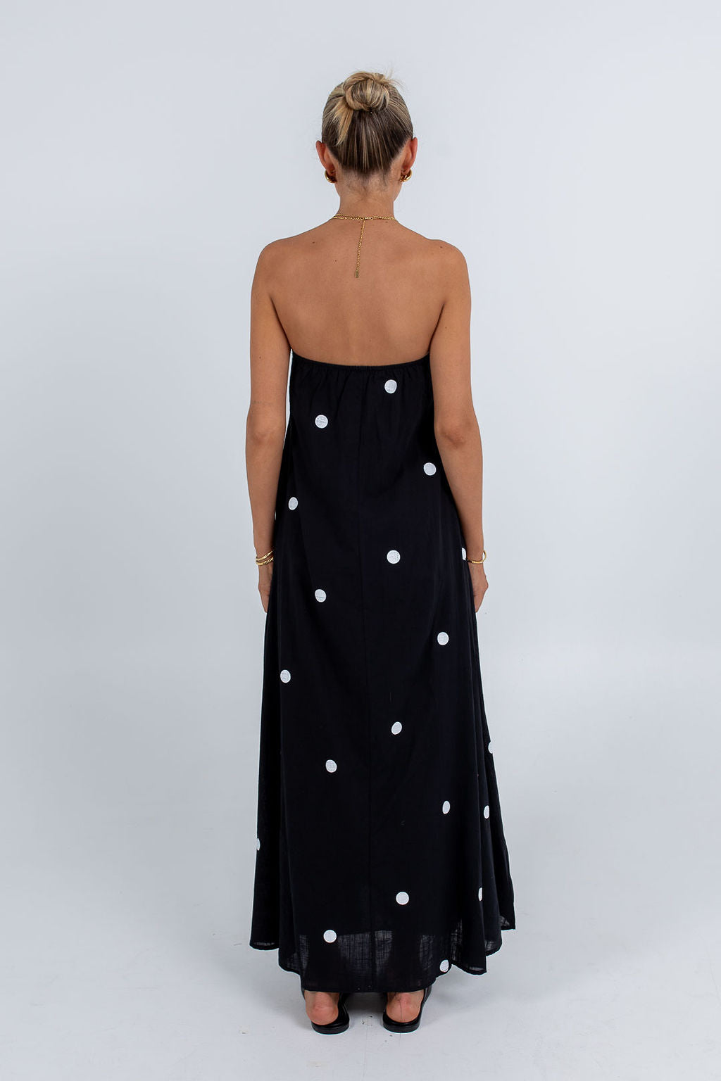 Quella Maxi Dress Polka Dot