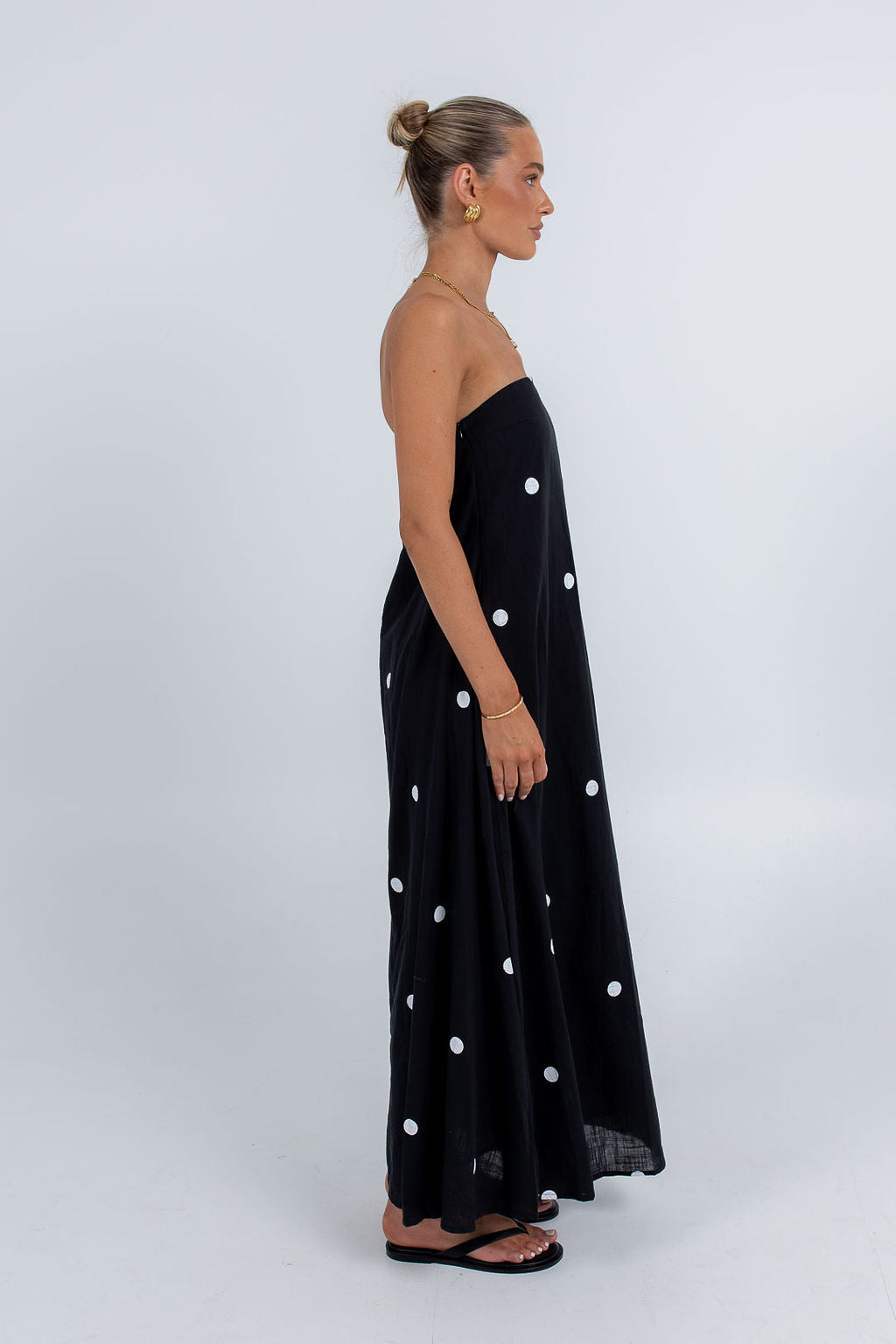 Quella Maxi Dress Polka Dot