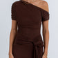 Que Maxi Dress - Chocolate Mesh