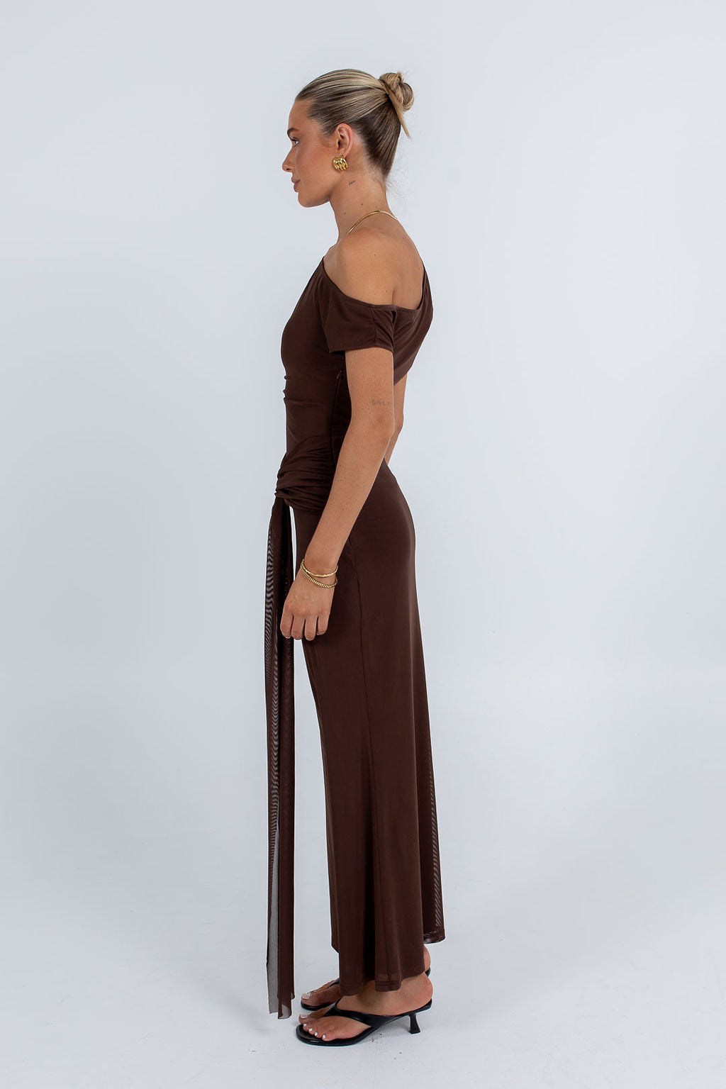 Que Maxi Dress Chocolate