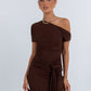 Que Maxi Dress - Chocolate Mesh