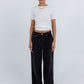 Janey Wide Leg Jeans Washed Black