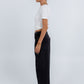 Janey Wide Leg Jeans Washed Black