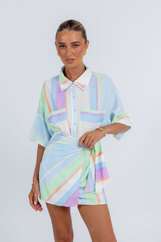 Luminel Shirt - Virenne Print