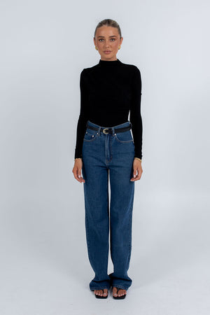 Unity Long Sleeve Top Black