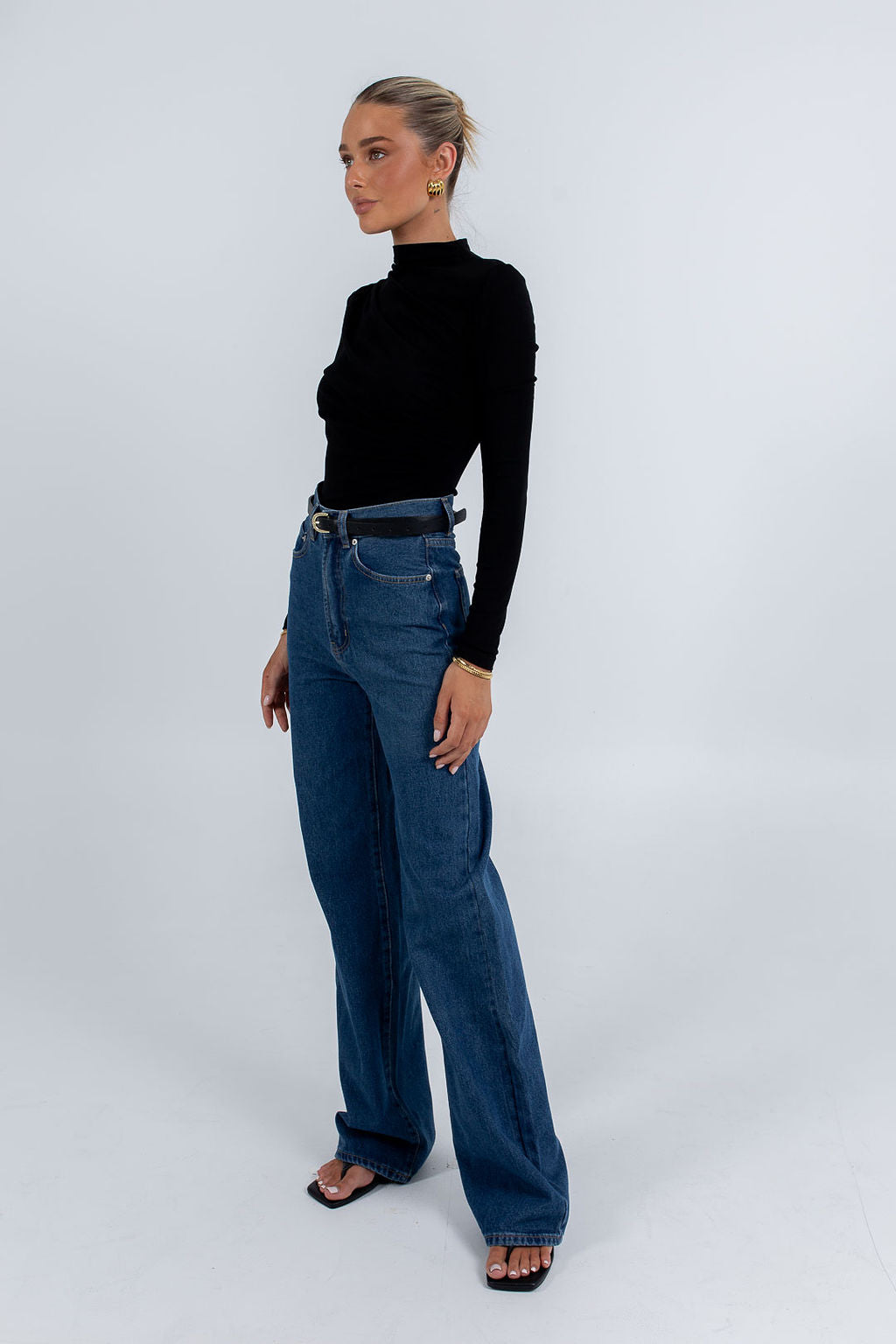 Unity Long Sleeve Top Black