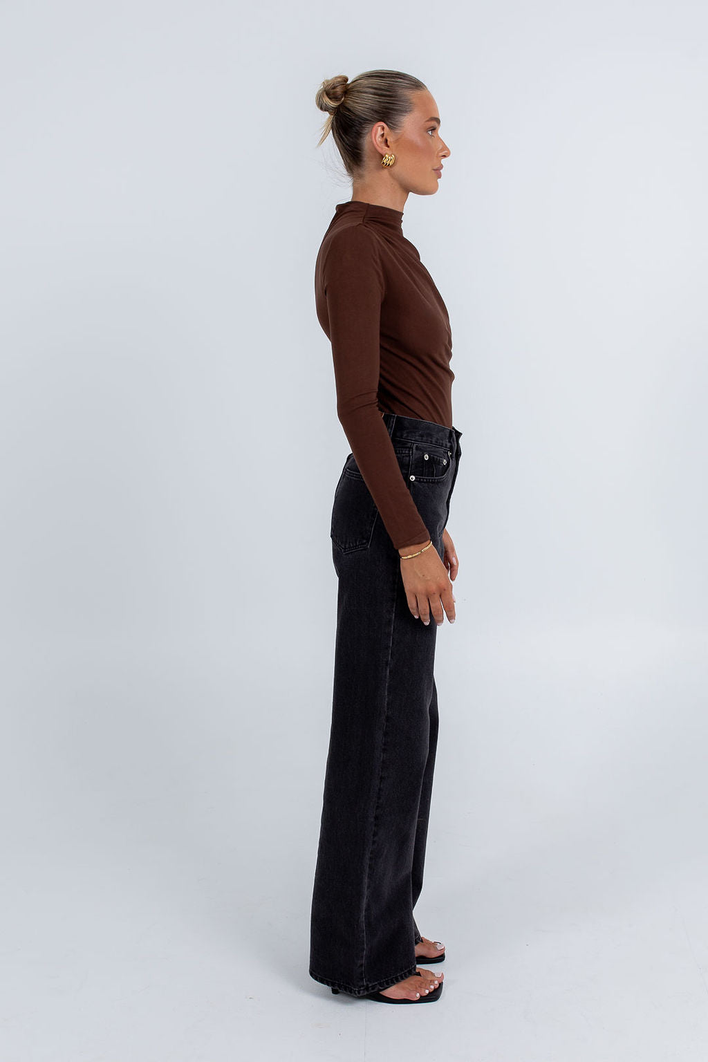 Unity Long Sleeve Top Espresso