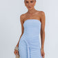 Abby Maxi Dress - Baby Blue Mesh