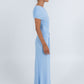 Que Maxi Dress - Baby Blue Mesh