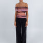 Dolly Off-Shoulder Top - Desert Haze Mesh