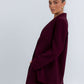 COMING SOON - Quade Tailored Blazer - Plain Burgundy
