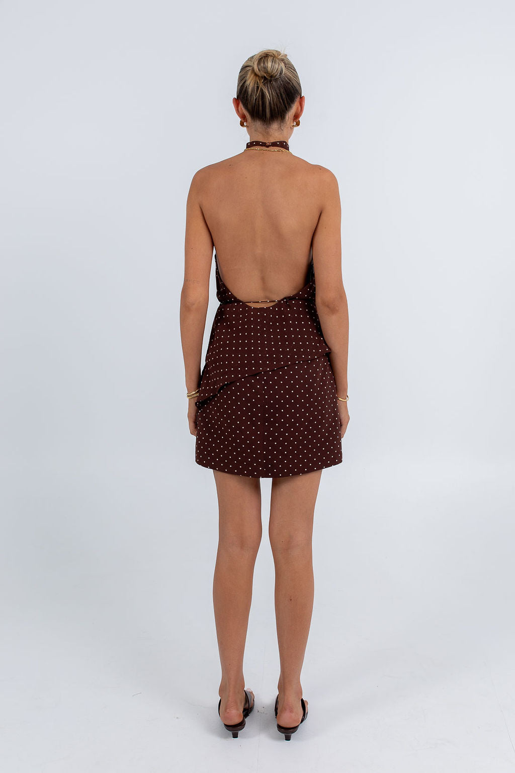 Alias Halter Top Polka Dot
