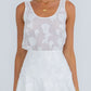 Dove Mini Skirt - White Lace