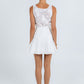 Dove Mini Skirt - White Lace