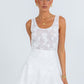 Dove Mini Skirt - White Lace