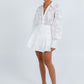 Dove Mini Skirt - White Lace