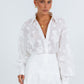 Blanche Shirt - White Lace
