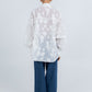 Blanche Shirt - White Lace