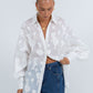 Blanche Shirt - White Lace