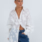 Blanche Shirt - White Lace