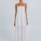 Bevissima Maxi Dress - Pastel Watercolour Stripe