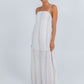 Bevissima Maxi Dress - Pastel Watercolour Stripe