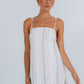 Bevissima Maxi Dress - Pastel Watercolour Stripe