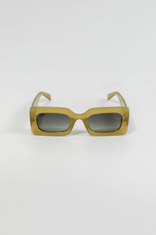 Twiggy Sunglasses - Sage Olive