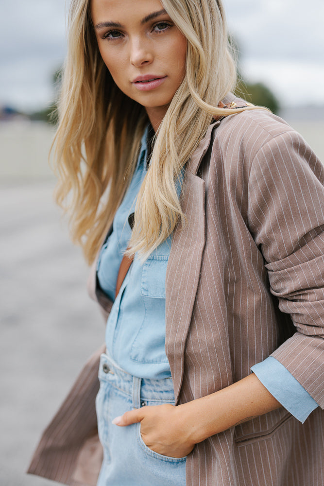 Maeve Skirt - Light Blue Denim